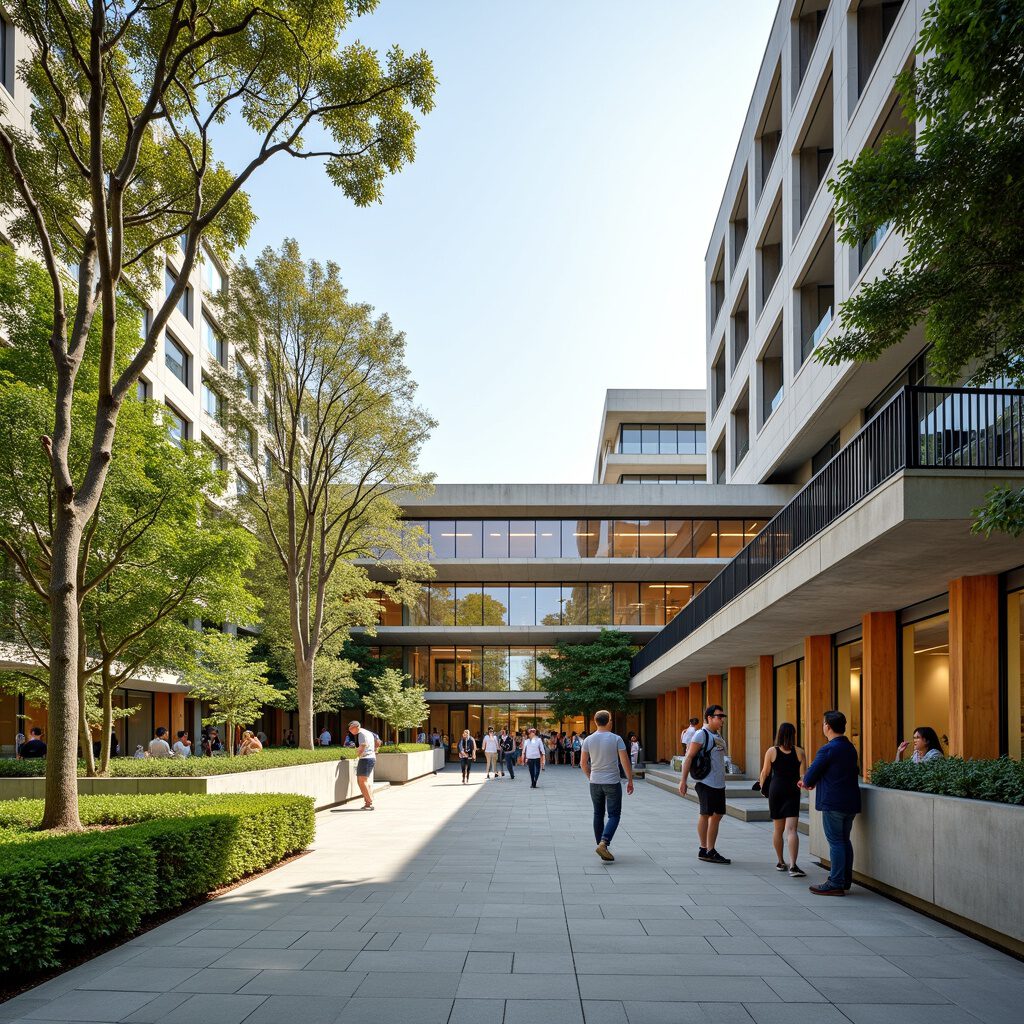 appartementen complex binnenplein