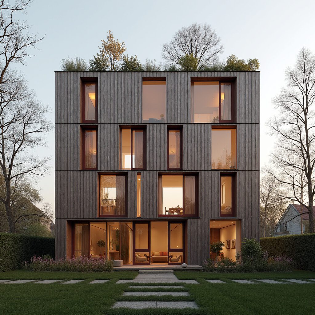 compact 4 appartementen
