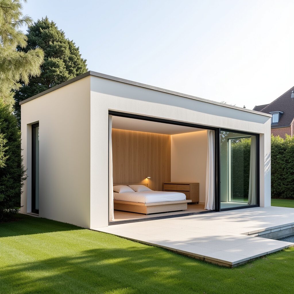 compact poolhouse