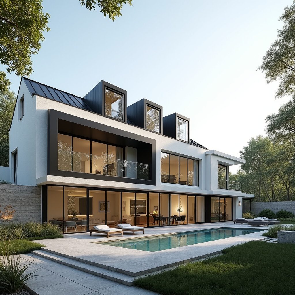 dubbel villa drie lagen
