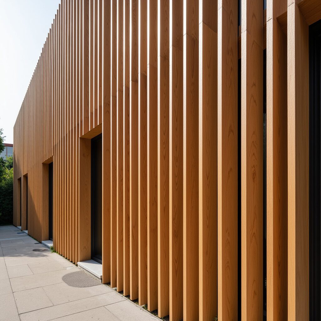 gevelbekleding hout entree