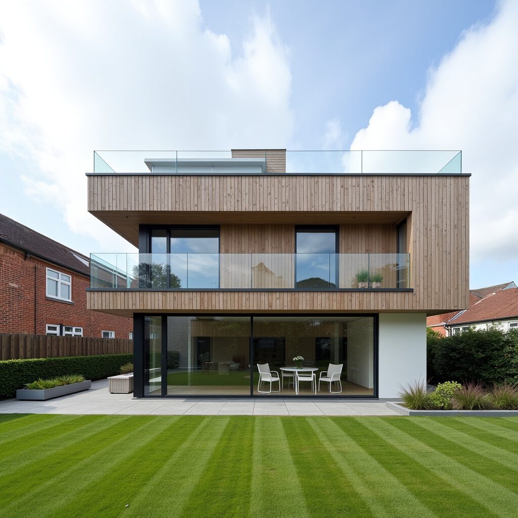 houtafgewerkt villa