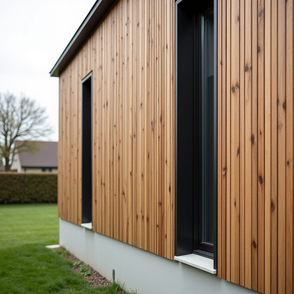 houten latten donkere negge