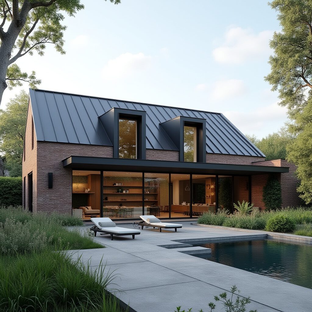jaren 70 woning met metselwerk