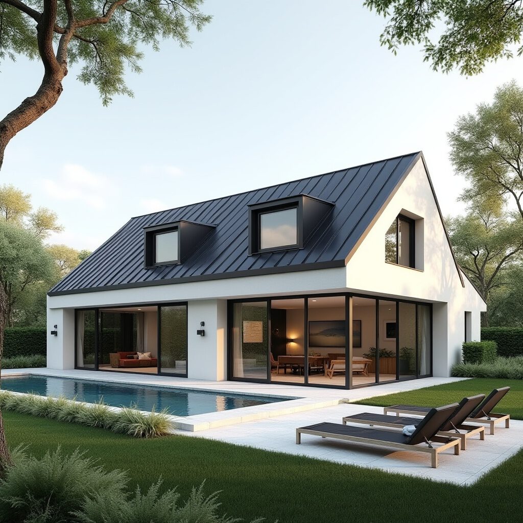 landelijk villa met zwembad