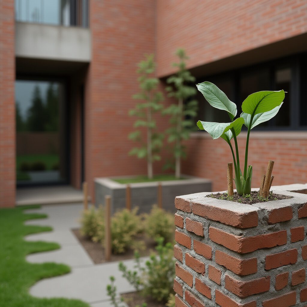 metselwerk plantenbak