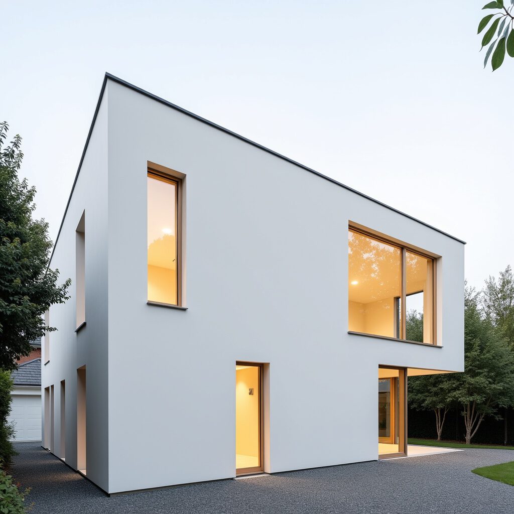 modern minimalist woning