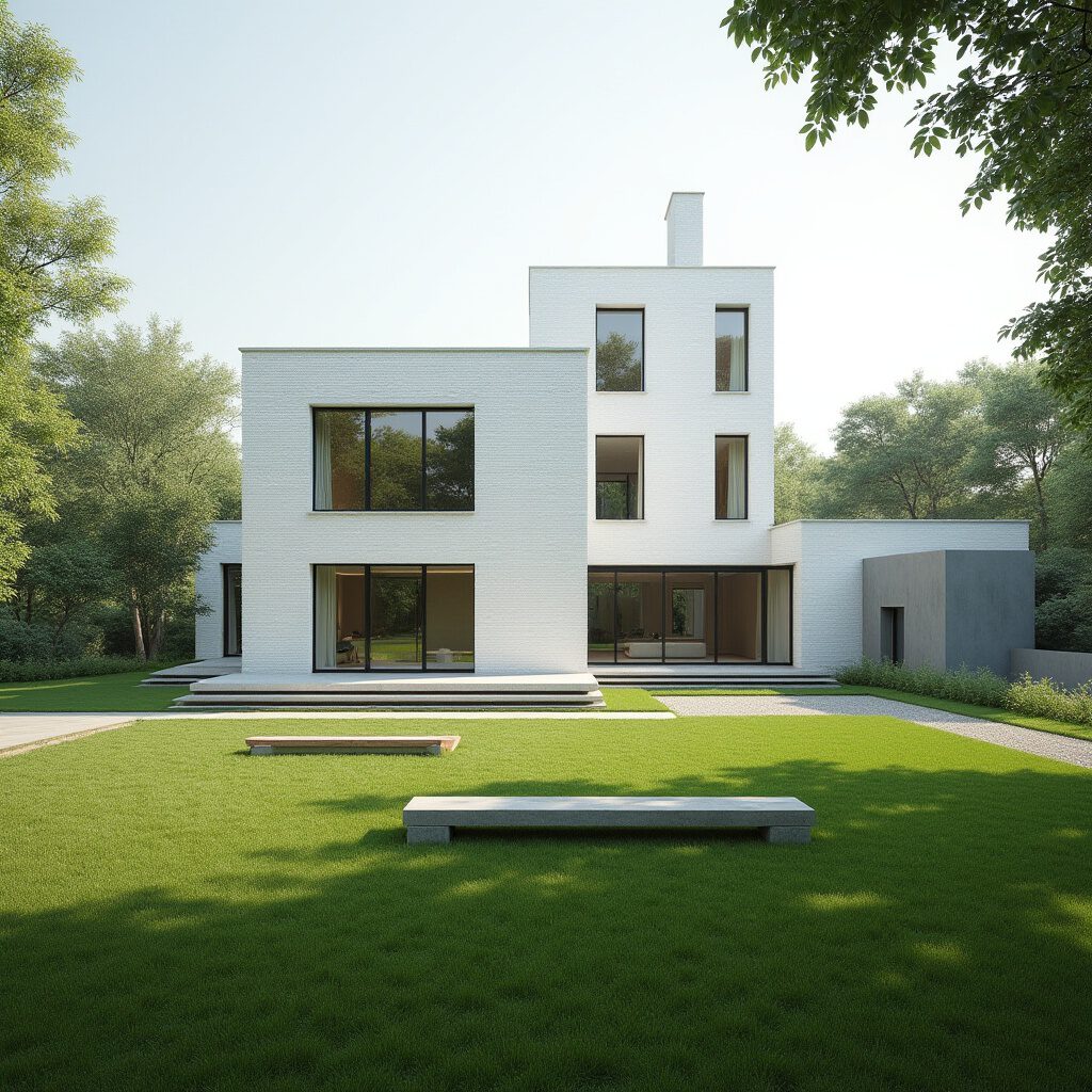 post modern woning open