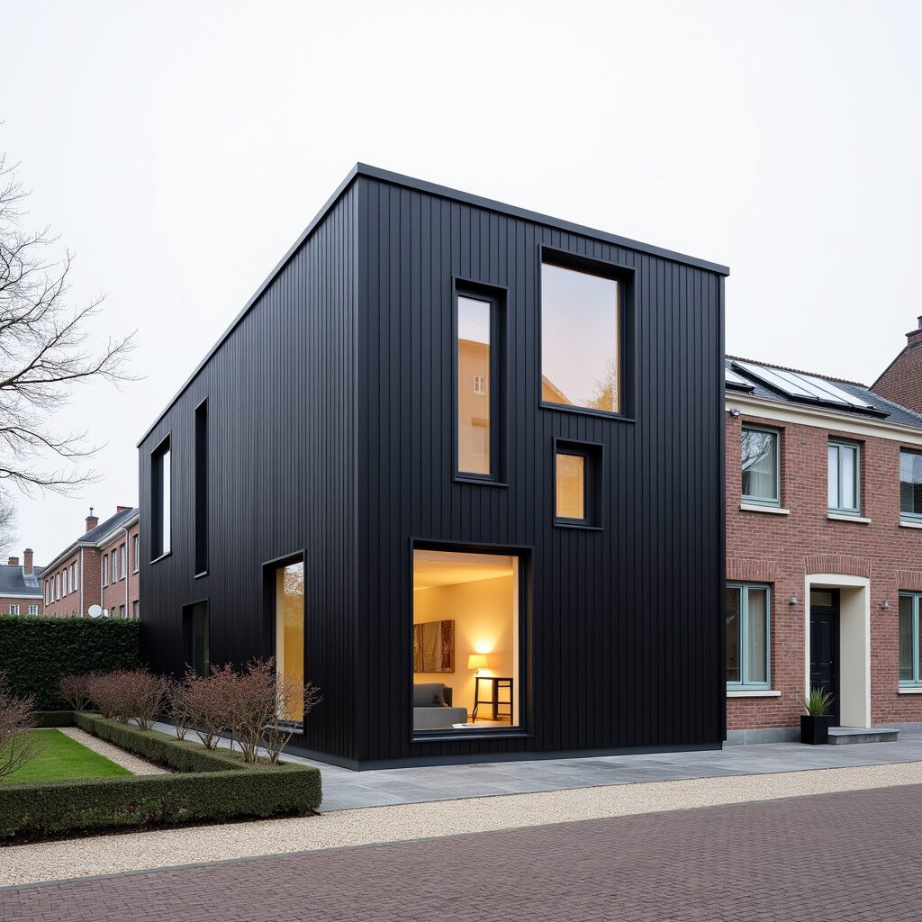 stedelijk woning donker