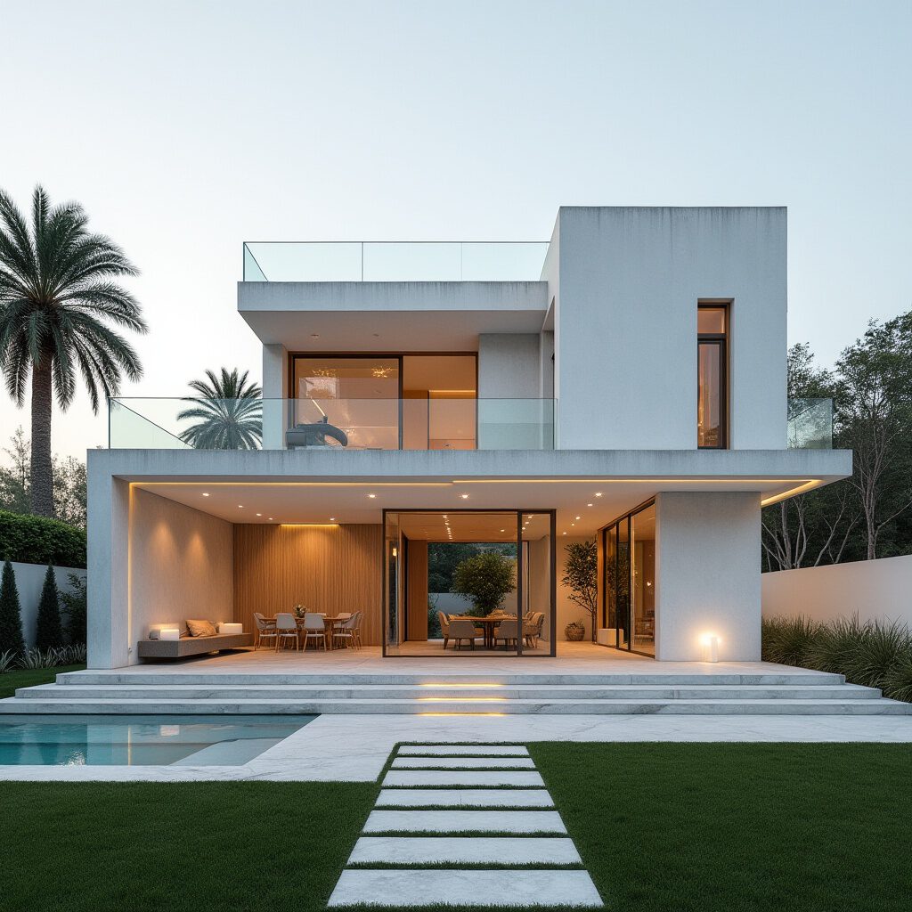 villa met zwembad