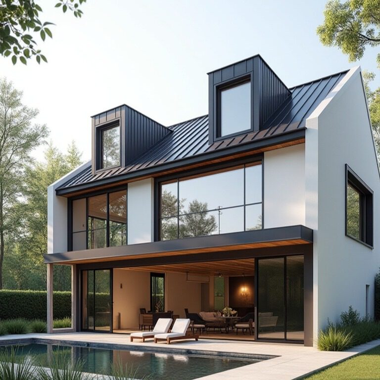 vol bouw woning met dakkapellen