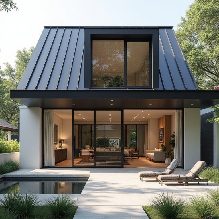woning met groot dakkapel
